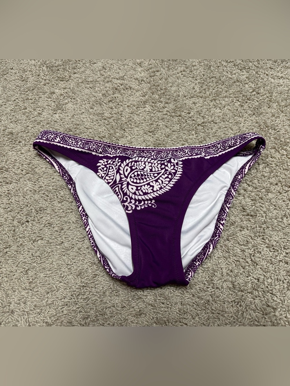 Victoria’s Secret Purple pattern Bikini Bottom